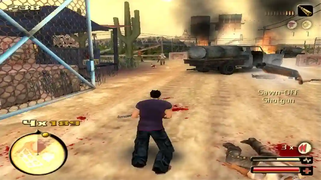 What is Total Overdose Highly Compressed PC Game – Full Version 466MB Download, Open World Action Adventure, Third-Person Shooter, Loco Moves, Gunfights, Car Chases, Mexican Themed Gameplay for Windows PC